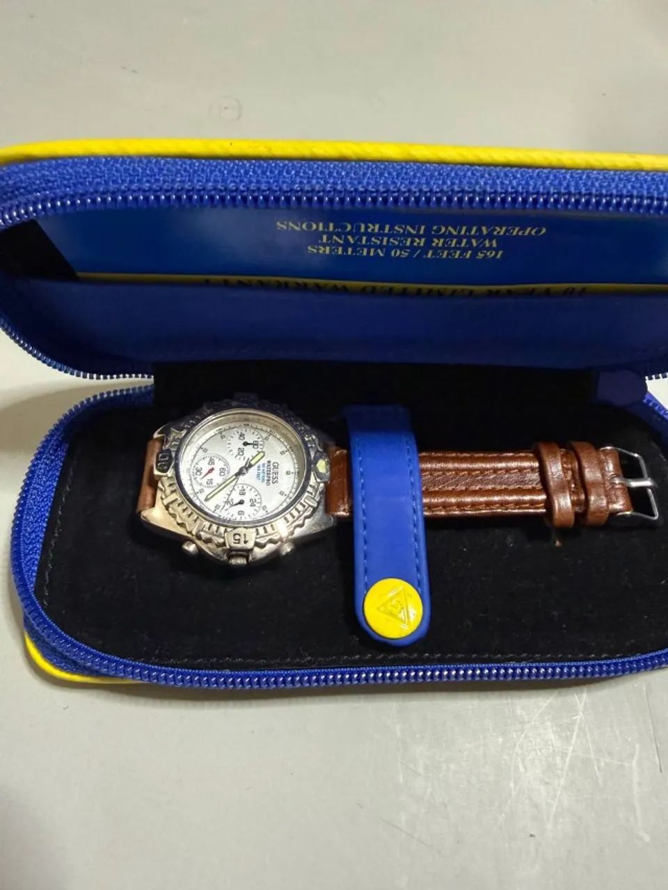 Relógio Guess Waterpro com Estojo e Certificado - Aceito cartão - Foto 4