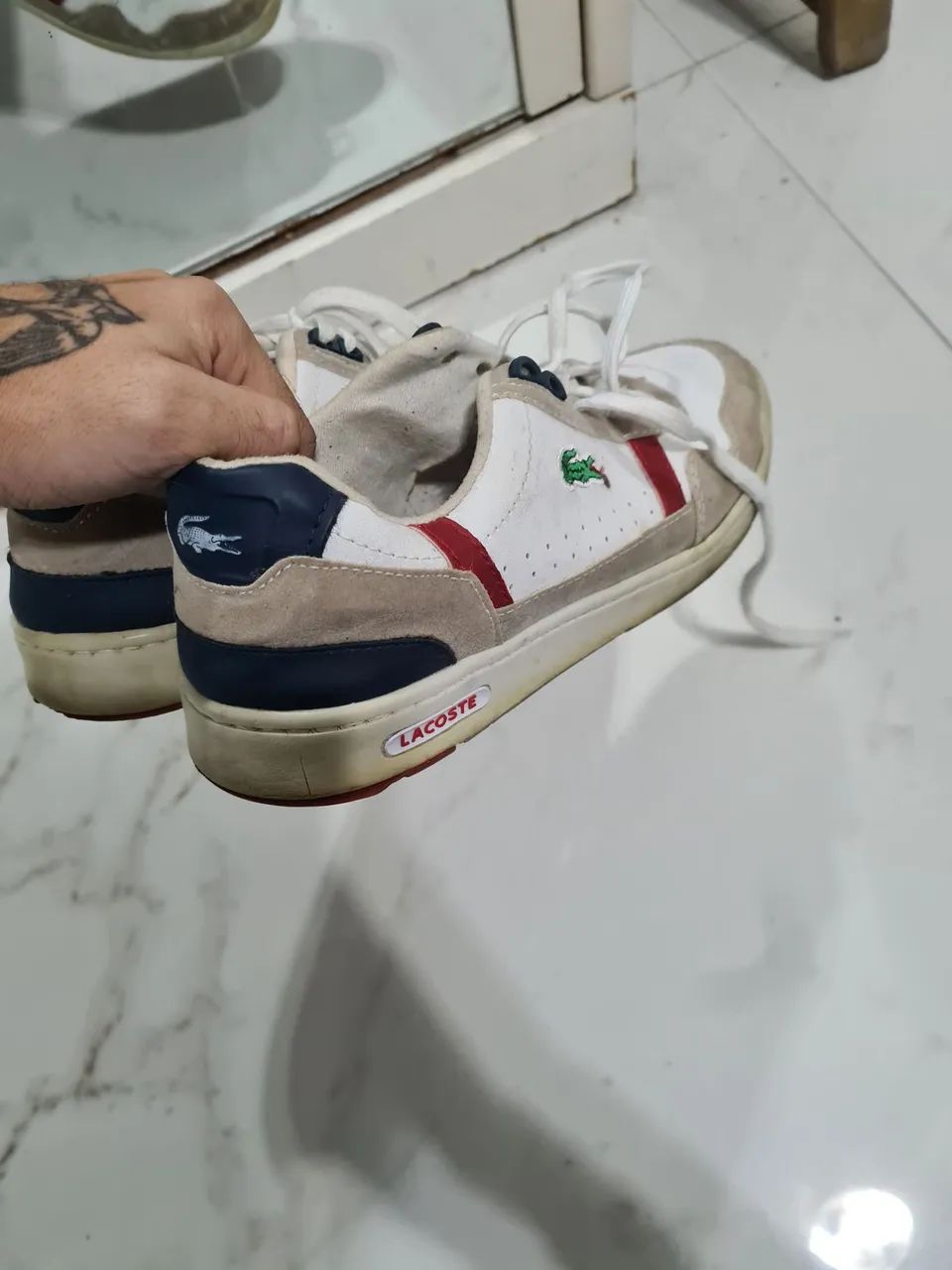 TENIS LACOSTE USADO - Foto 3