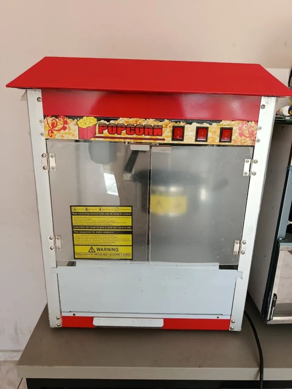 Vendo pipoqueira profissional - Foto 4