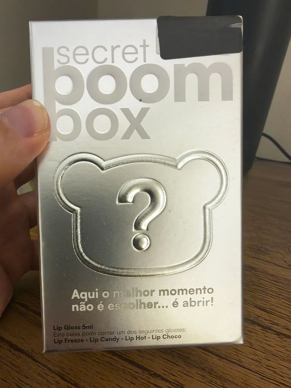 Secret boom box lip gloss