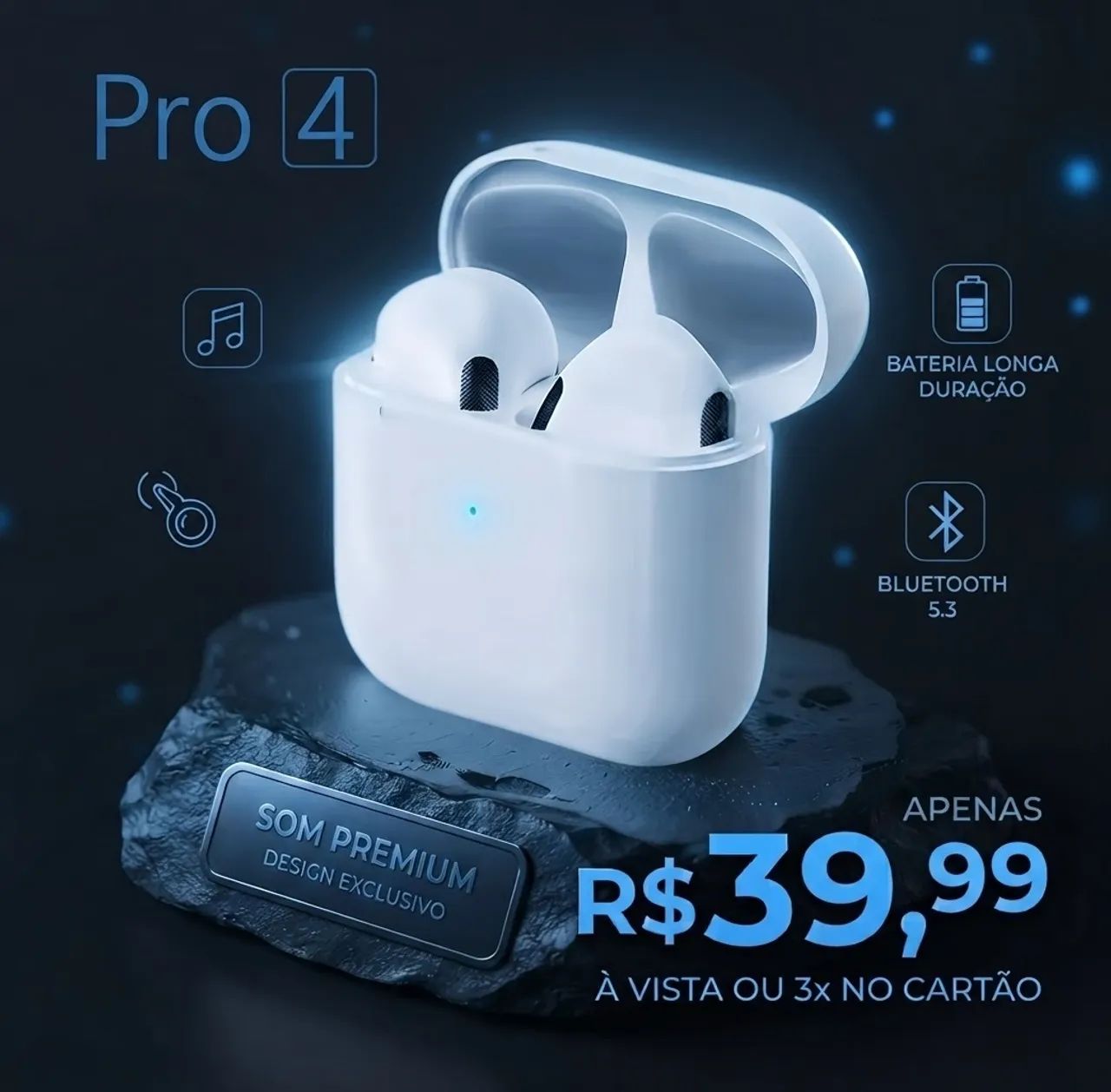 Fones de ouvido 