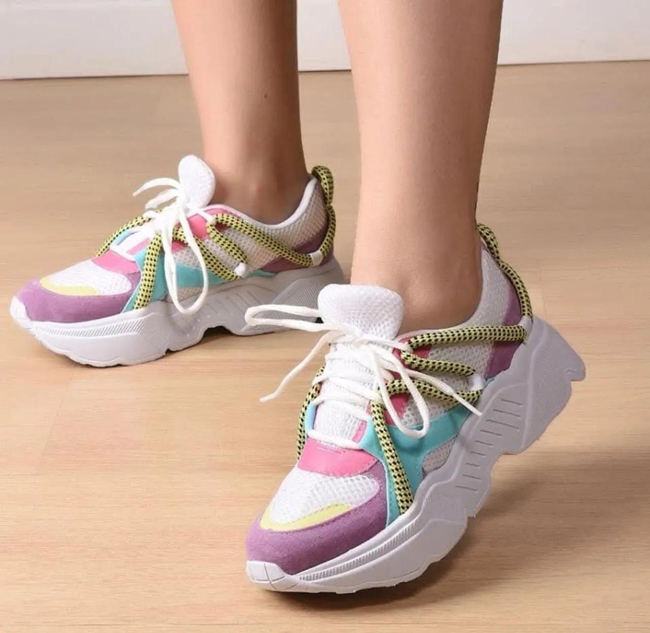 Tênis Feminino Snacker Colors - Foto 3