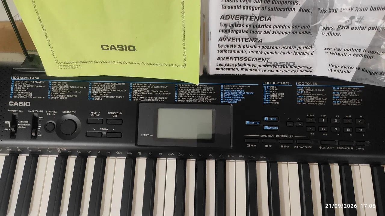 Teclado Cassio CTK 1200 - Foto 2