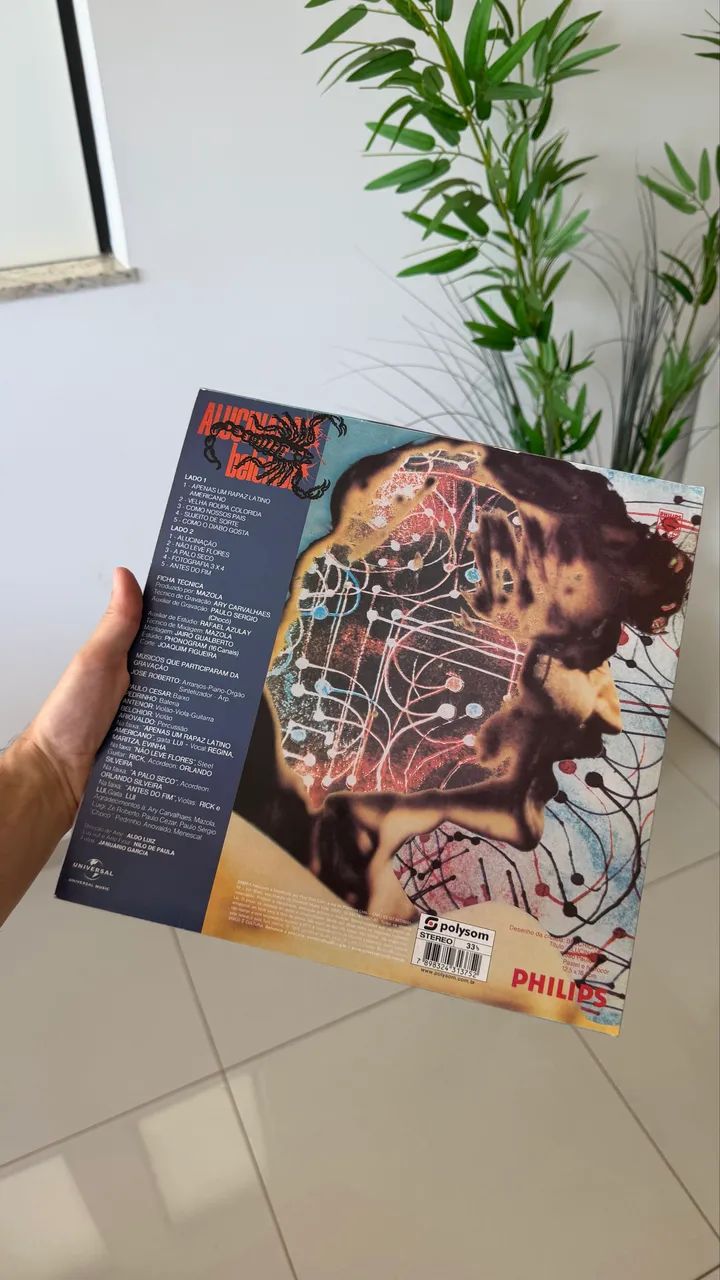 Disco de vinil LP Belchior - Alucinação - Polysom - Foto 2