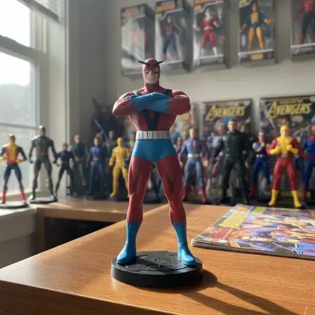 Miniatura Eaglemoss Arquivos Marvel Giant-Man - Gigante 15cm - Foto 5