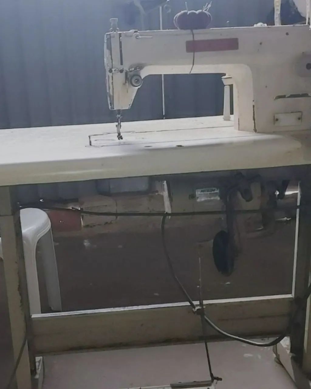 Máquina reta industrial 