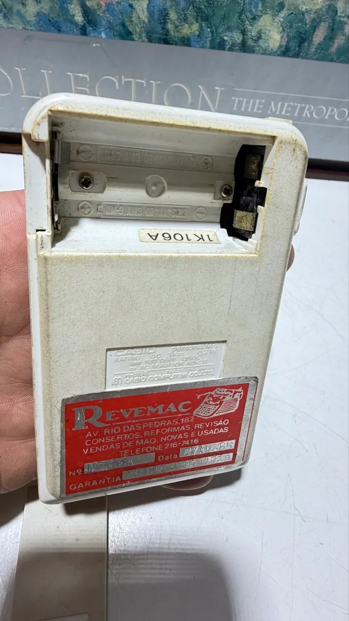 Calculadora antiga Casio para decoração  - Foto 2