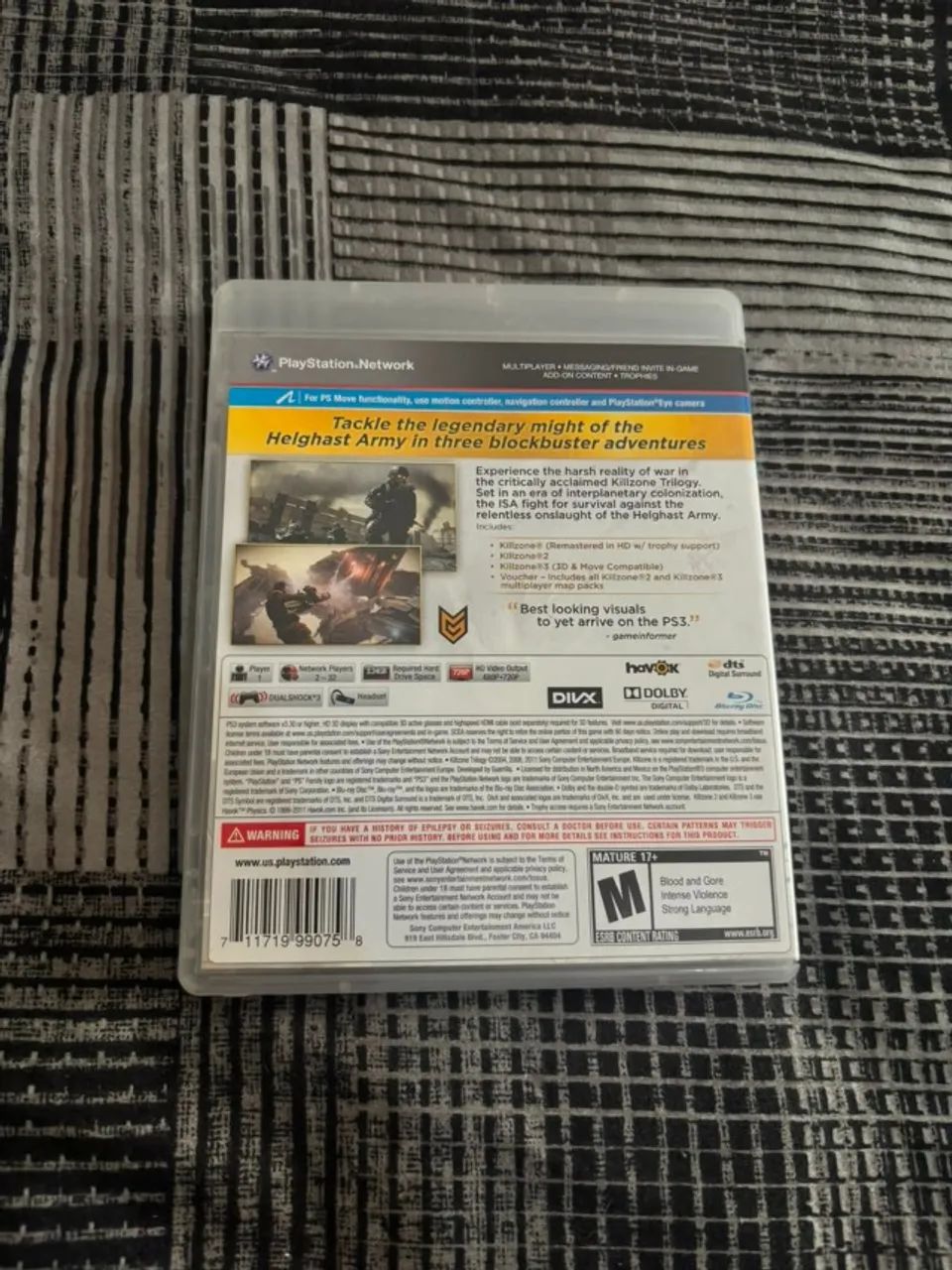Killzone Trilogy PS3 Original - Mídia Física - Foto 2