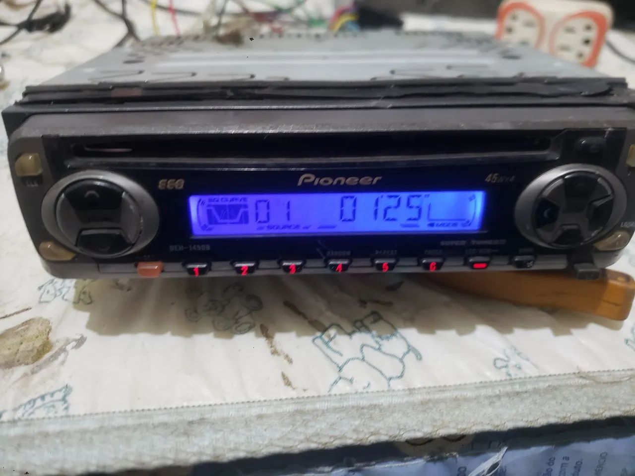 Radiode carro pionner 