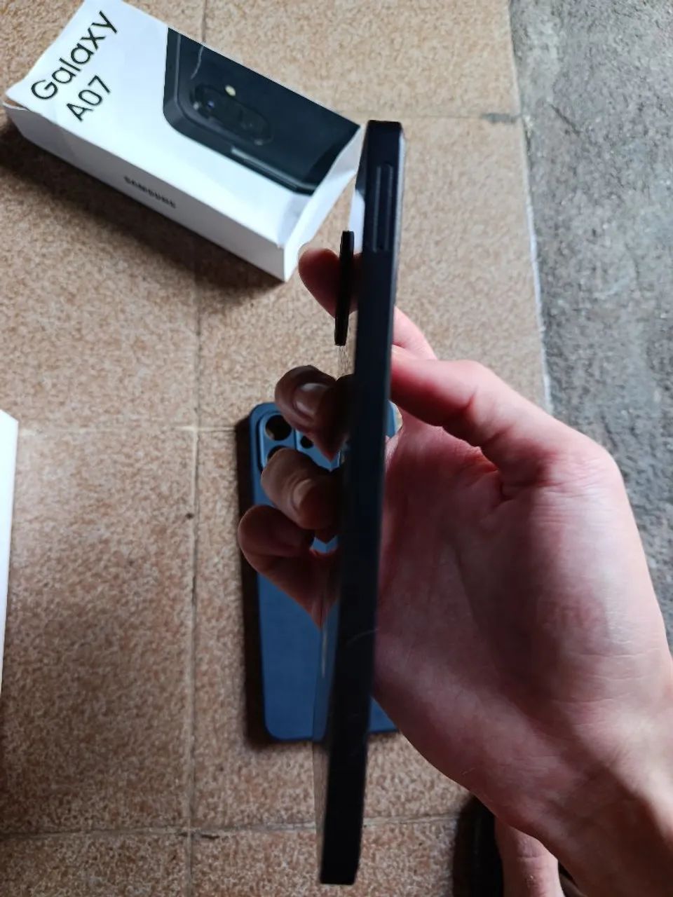 Vendo Samsung Galaxy A07 128 4 Ram Preto  - Foto 3