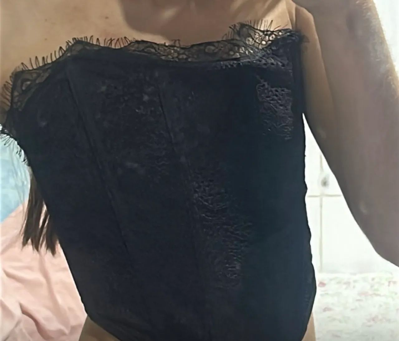 corset preto