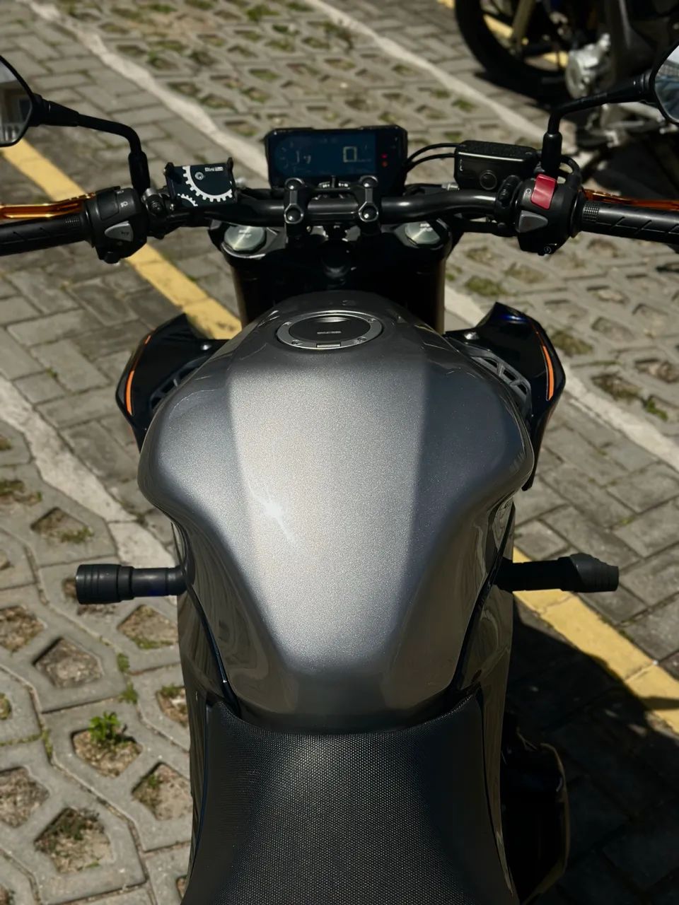 Moto Cb 500f 2023 prata - Foto 3