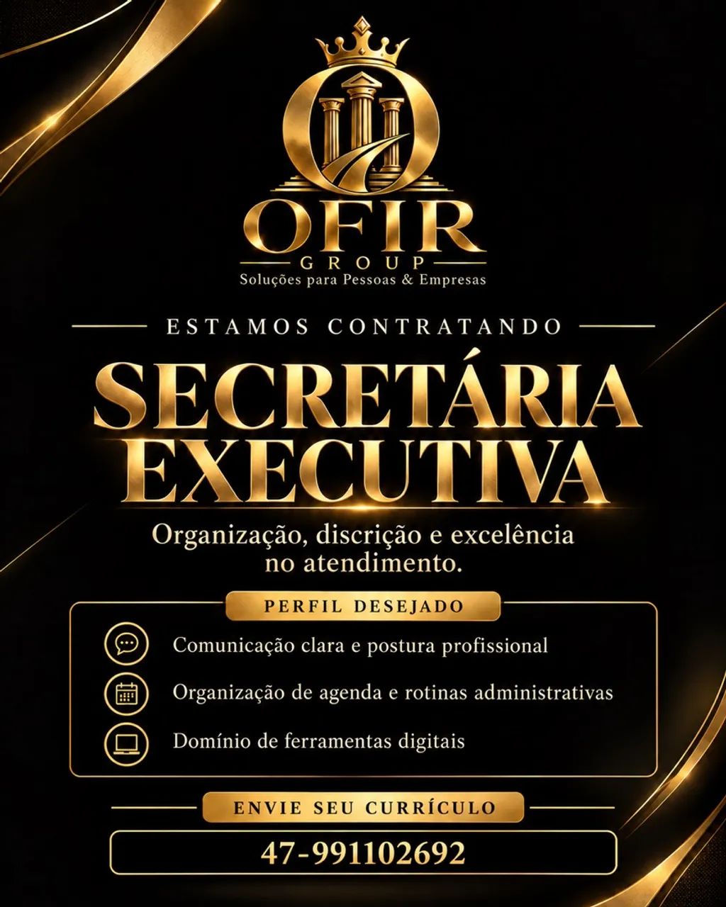 Oportunidade de emprego 