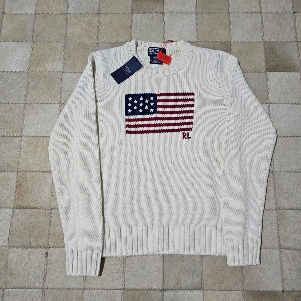 Sueter bandeira ralph lauren
