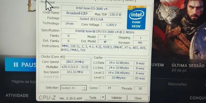 Kit X99 - Placa mãe + Processador  - Foto 3