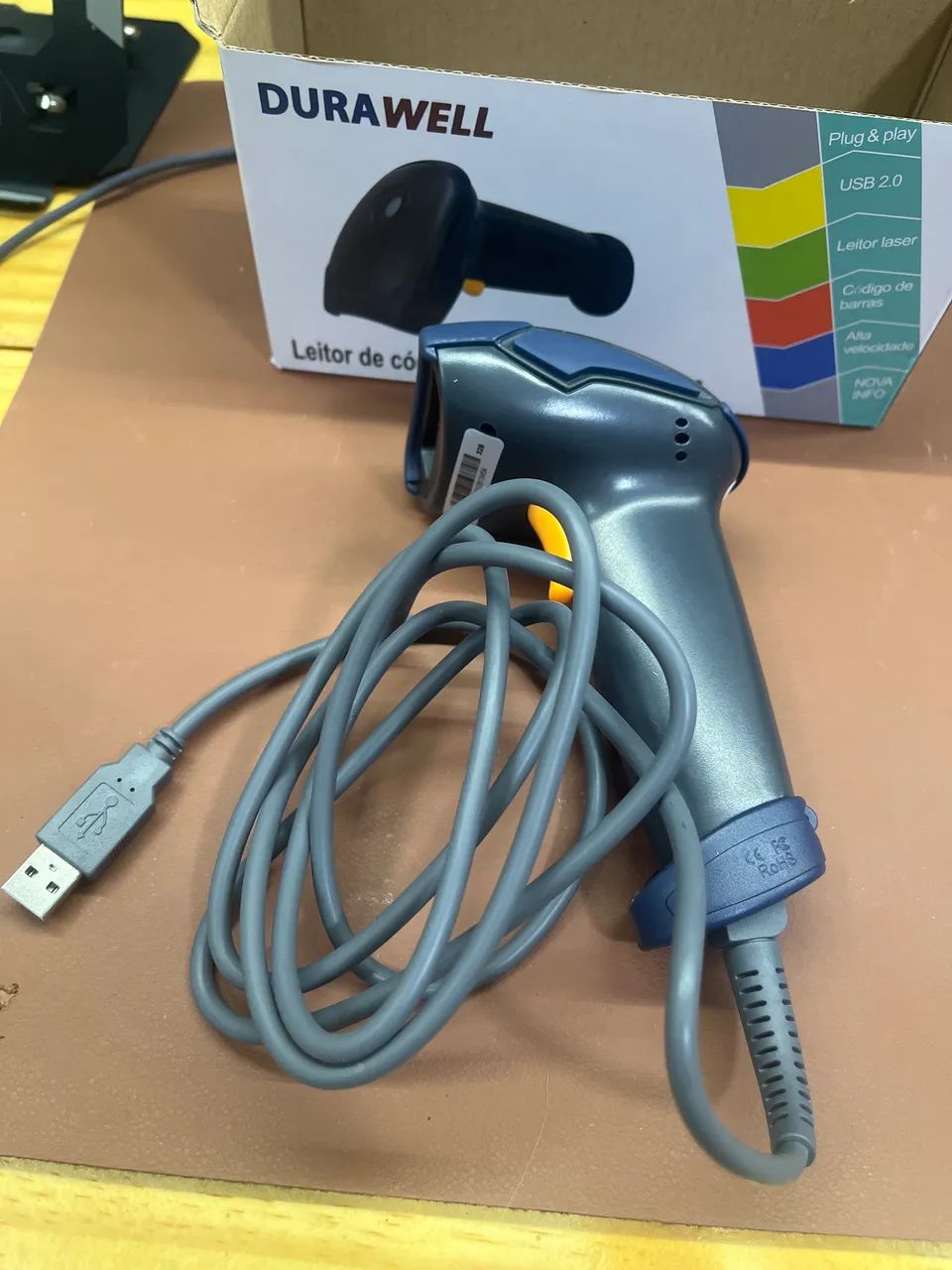 Escaner/leitor de código de barra