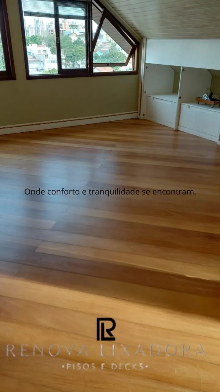 lixamento piso de madeira  - Foto 2