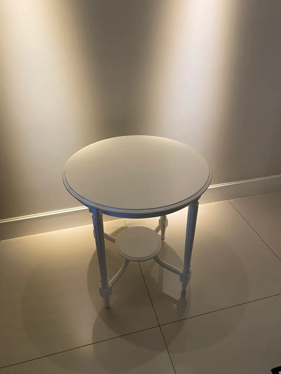 Mesa de madeira redonda  - Foto 4