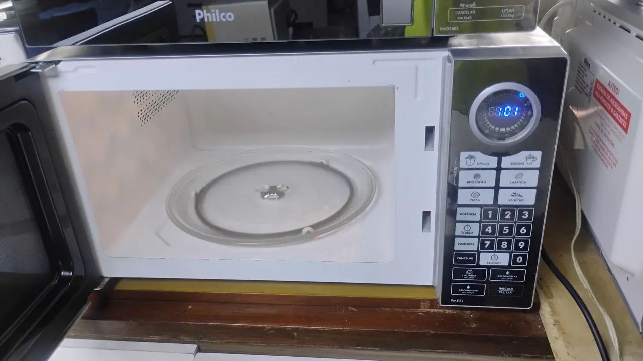 Micro-ondas Philco espelhado 30 l - Foto 2