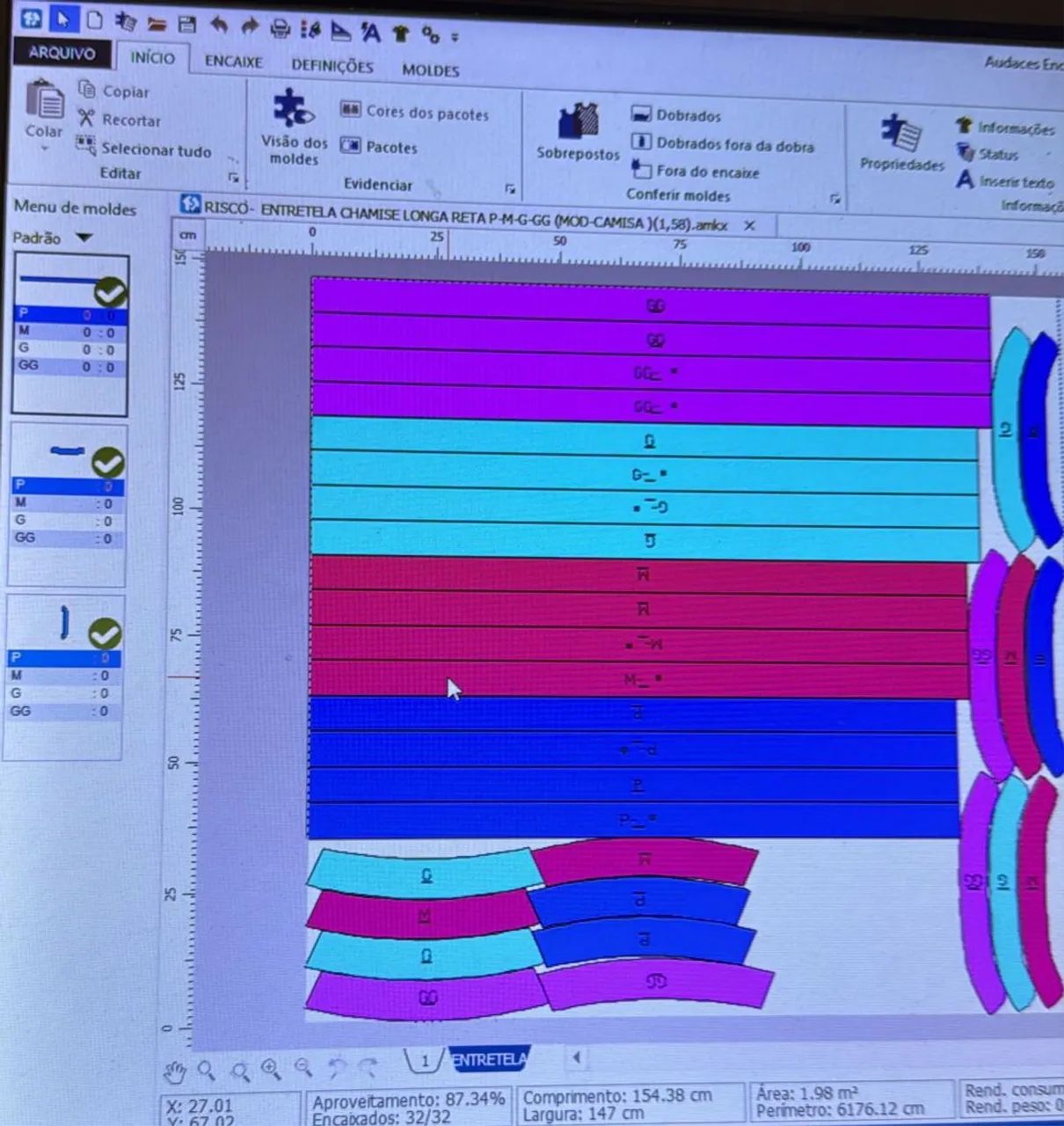 Impressora HP 500 42? - PLOTTER Risco modelagem  - Foto 2