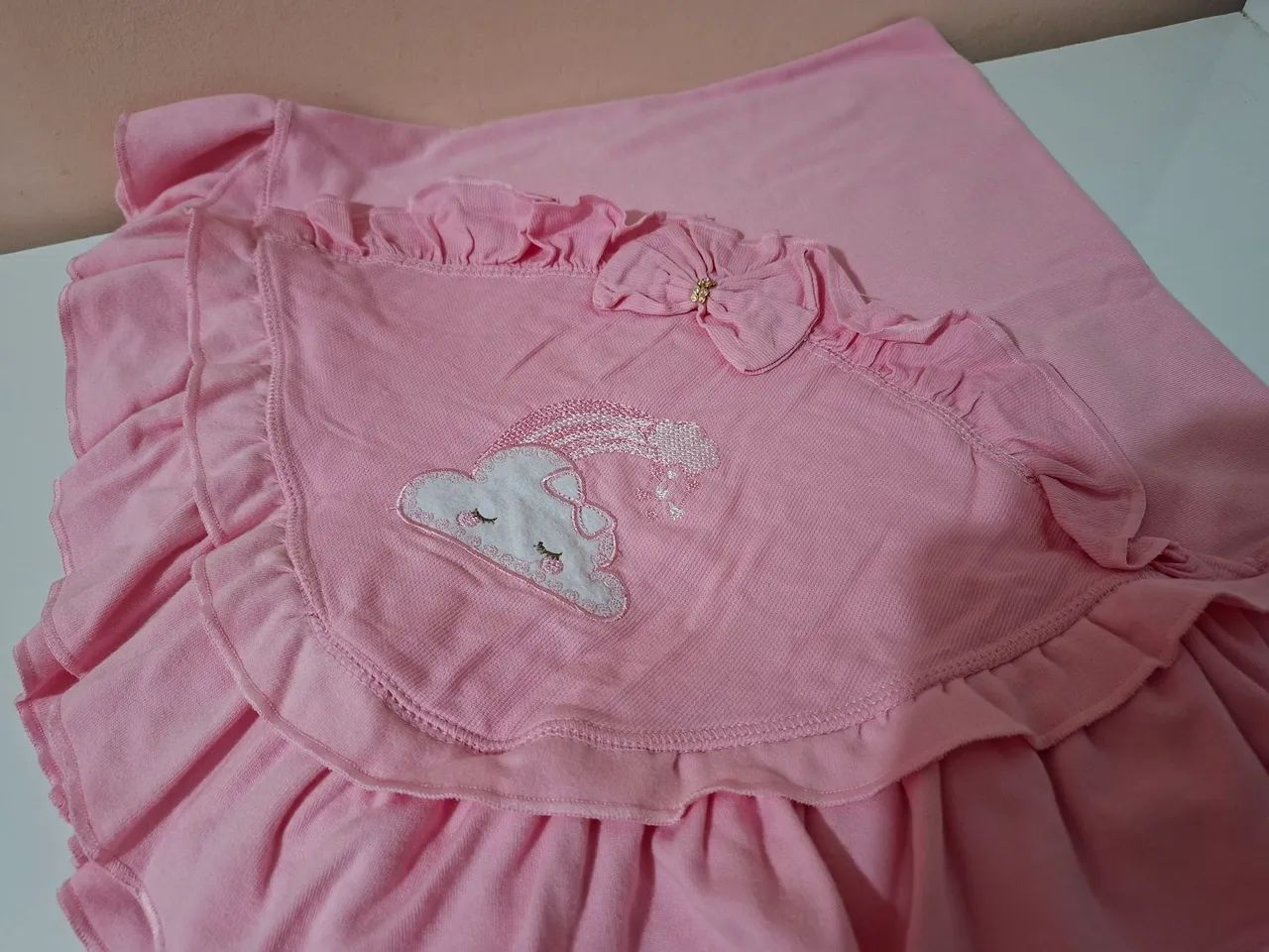 Saída de Maternidade Completa Menina - Tema Nuvem - Foto 3