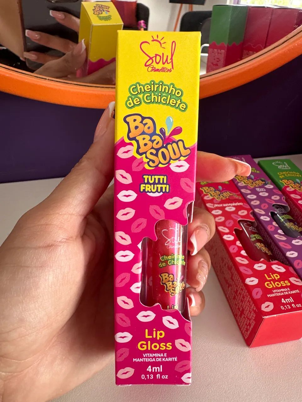 Gloss Babasoul cheirinho de chiclete  - Foto 2