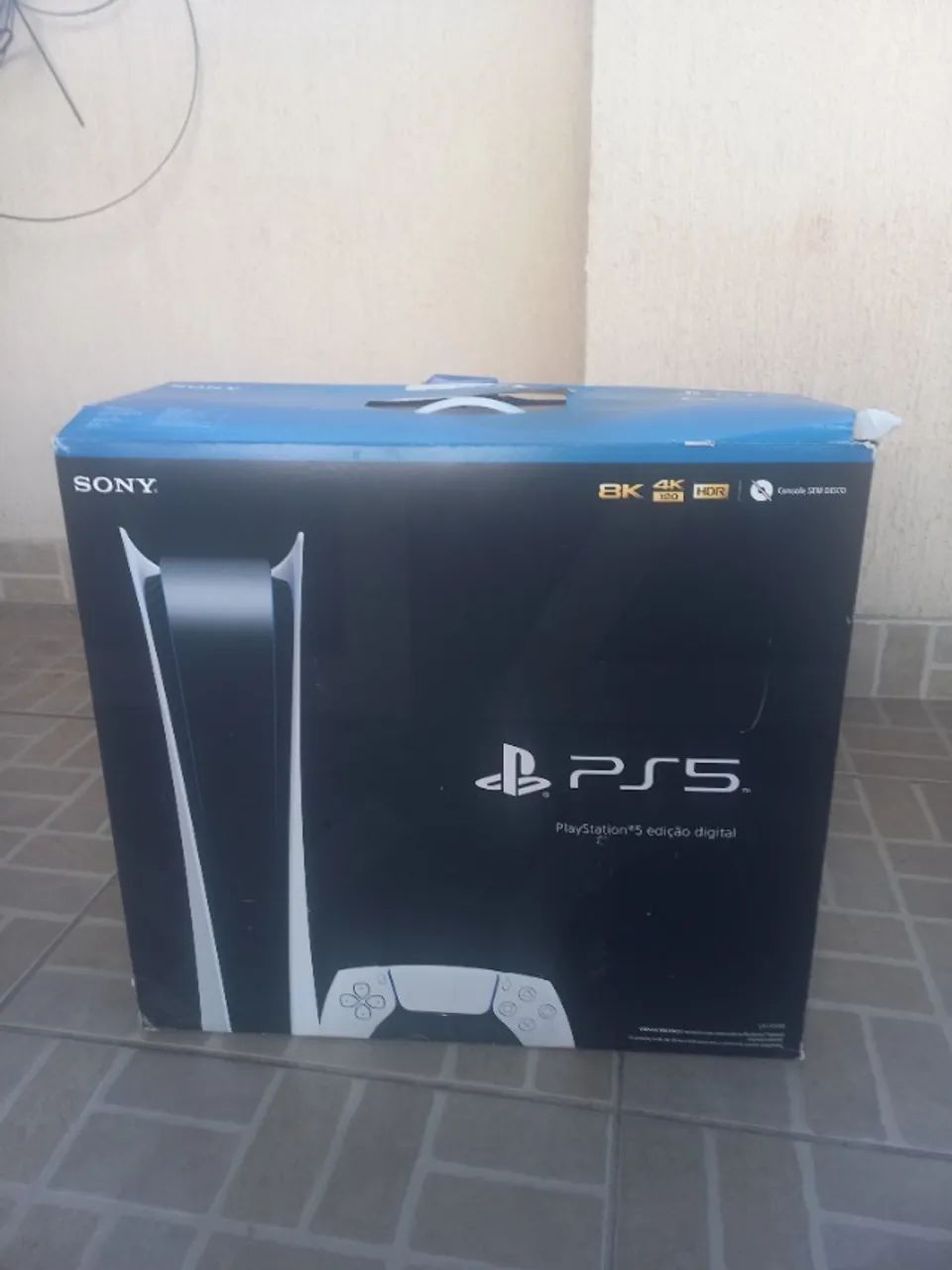 Caixa Playstation 5 Vazia