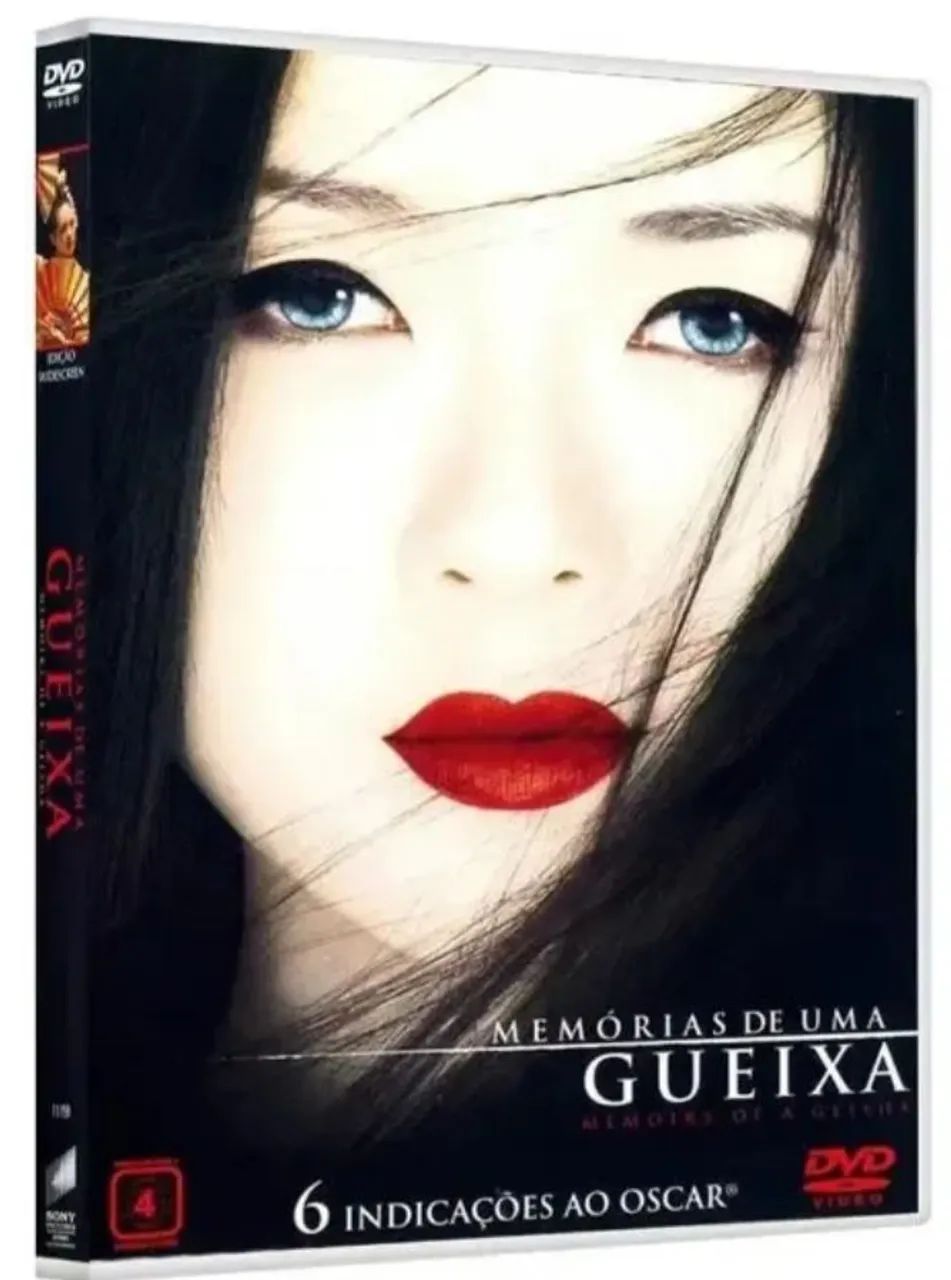 DVD Memórias de uma Gueixa 