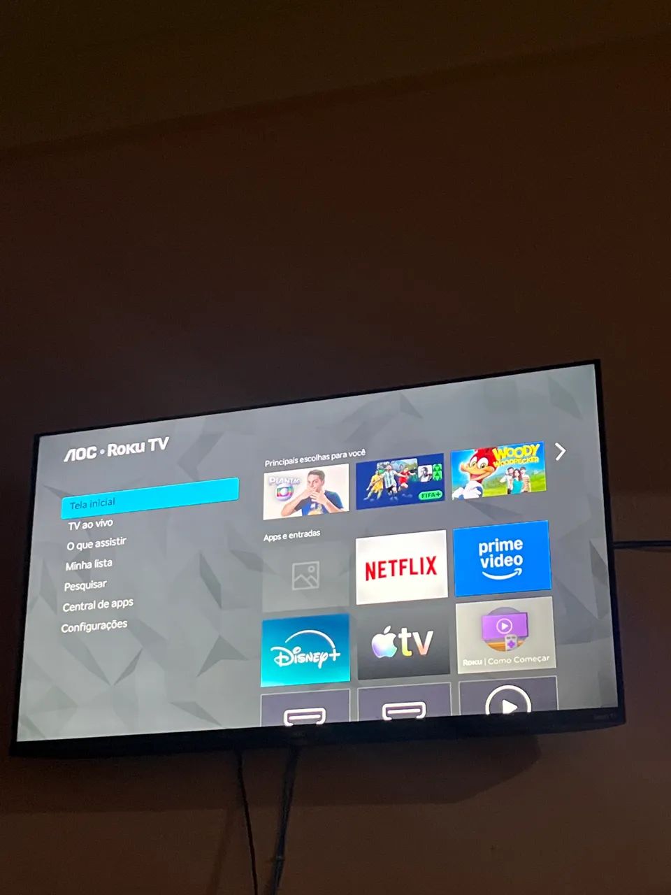 Tv 42 polegadas Roku AOC - Foto 3