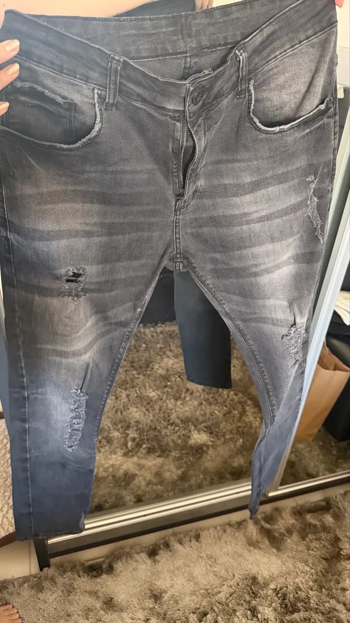 CALÇA JEANS JOHN JOHN DESTROED - ORIGINAL  - Foto 2