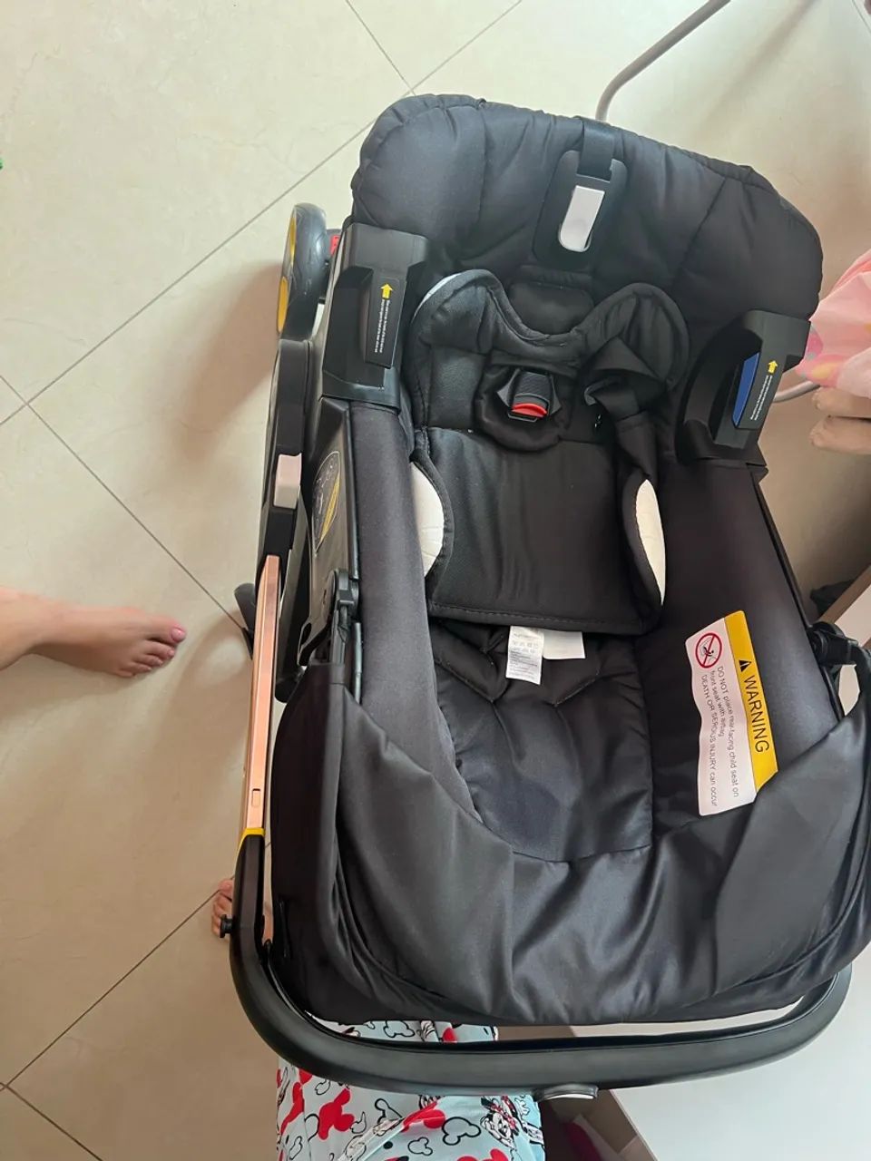 Carrinho de bebê 2 em 1  - Foto 2