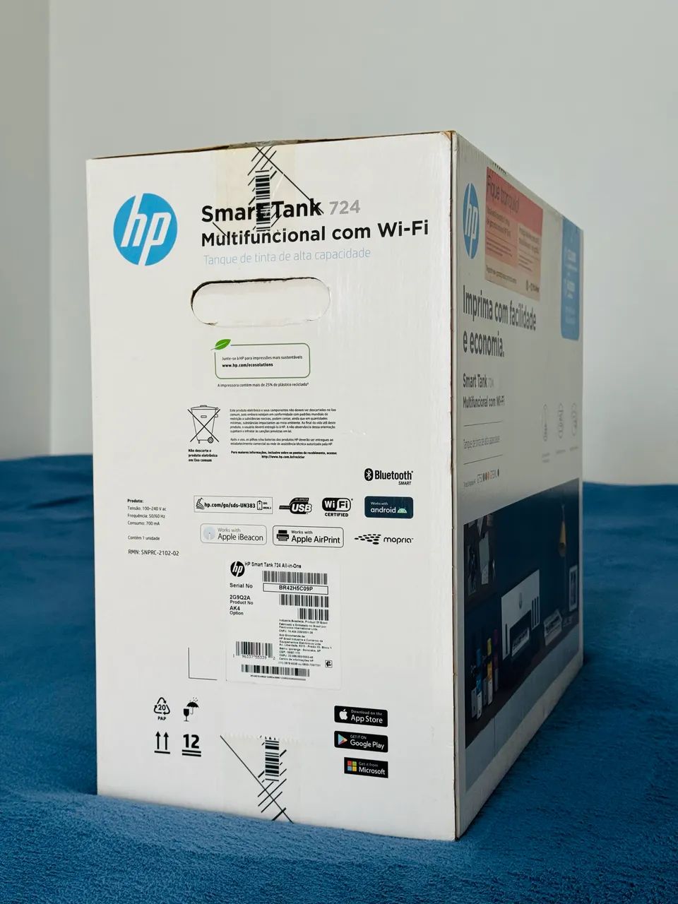 Impressora Smart Tank 724 Multifuncional com Wi-Fi - Foto 4