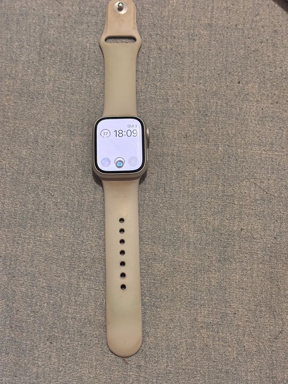 Apple Watch Series 8 com carregador e 3 pulseiras  - Foto 5