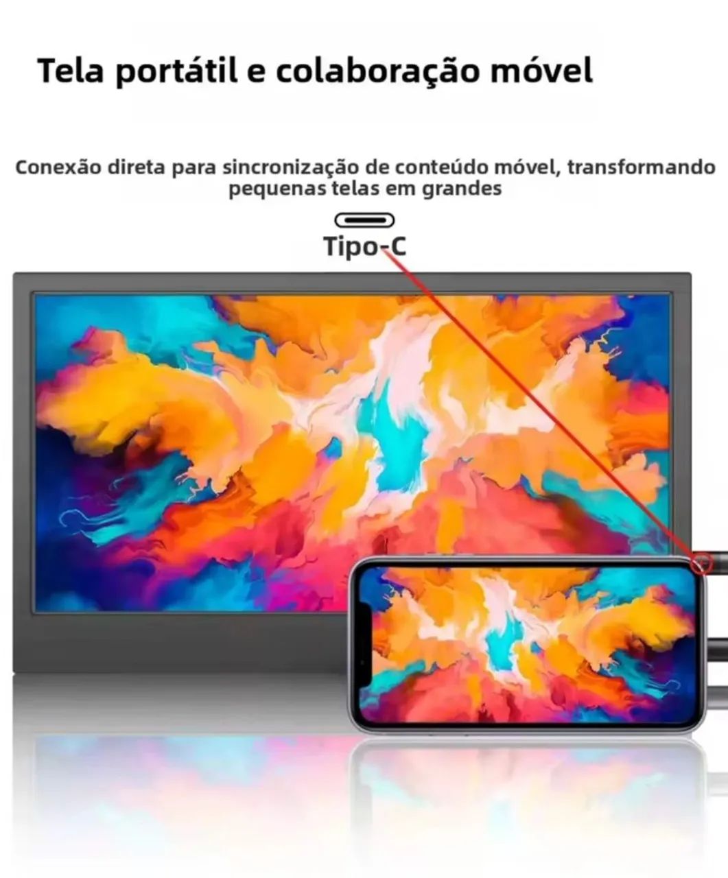 Monitor Portátil 11,6 polegadas para PC, Mac, Xbox, PS3, PS4, Switch - Foto 4