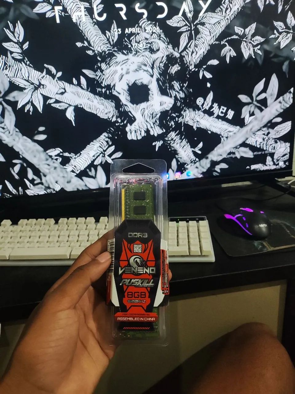 Kit processador + Pente memória ram 8gb