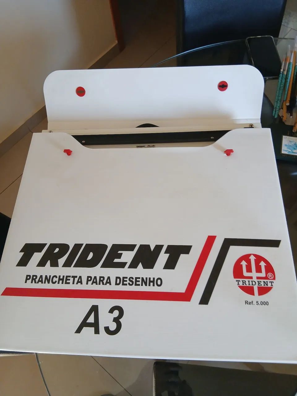 TRIDENT Prancheta para Desenho A3 em excelente estado  - Foto 4