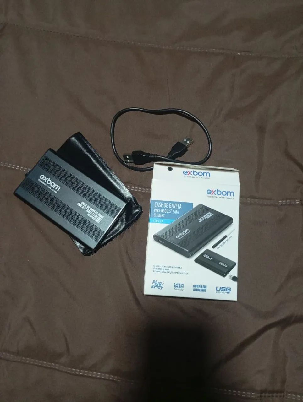 Case de Gaveta Para HDD2.5" SATA SLIM EXT (MODELO CGHD-10) 