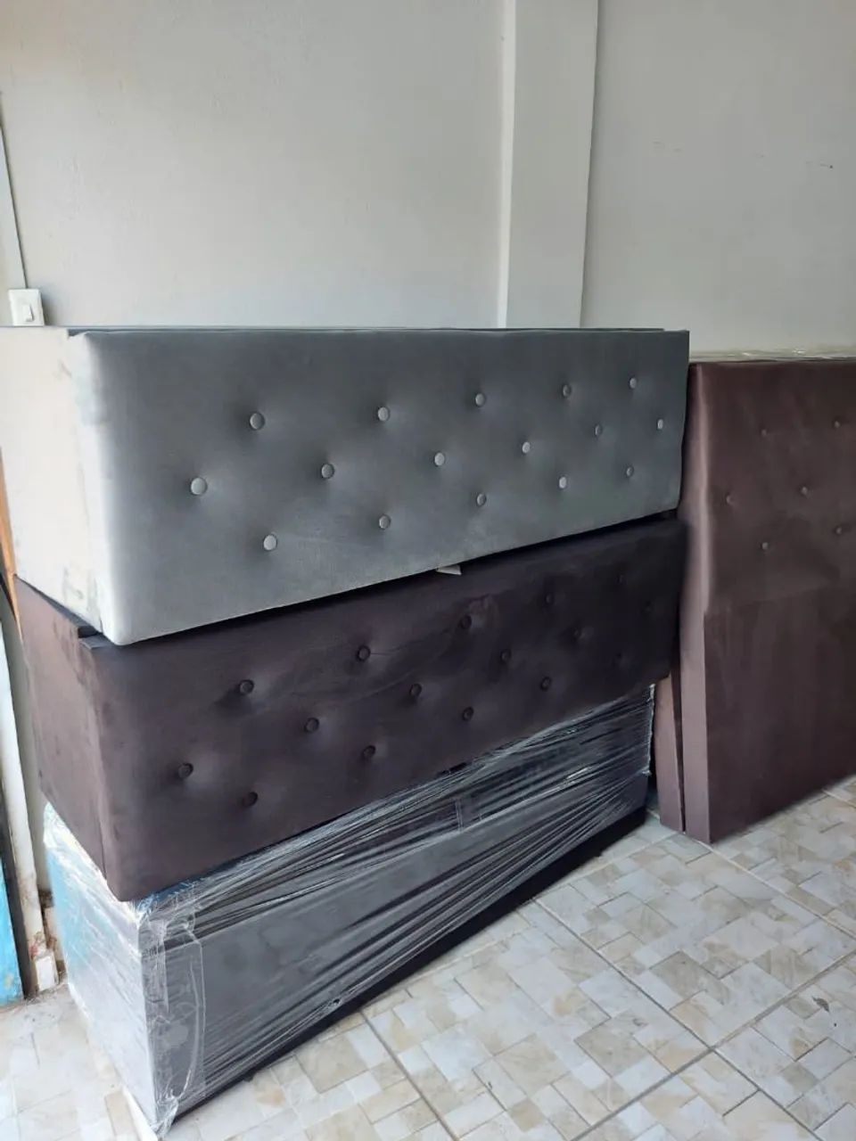 Lindos Recamier e cabeceiras novas e embaladas  - Foto 4