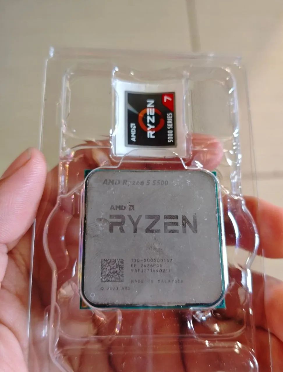 Ryzen 5 5500 com 6 meses de uso