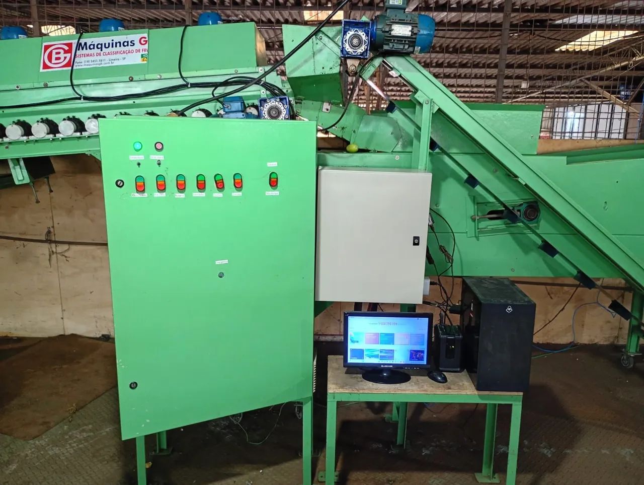 Máquina classificadora de tomate - Foto 4