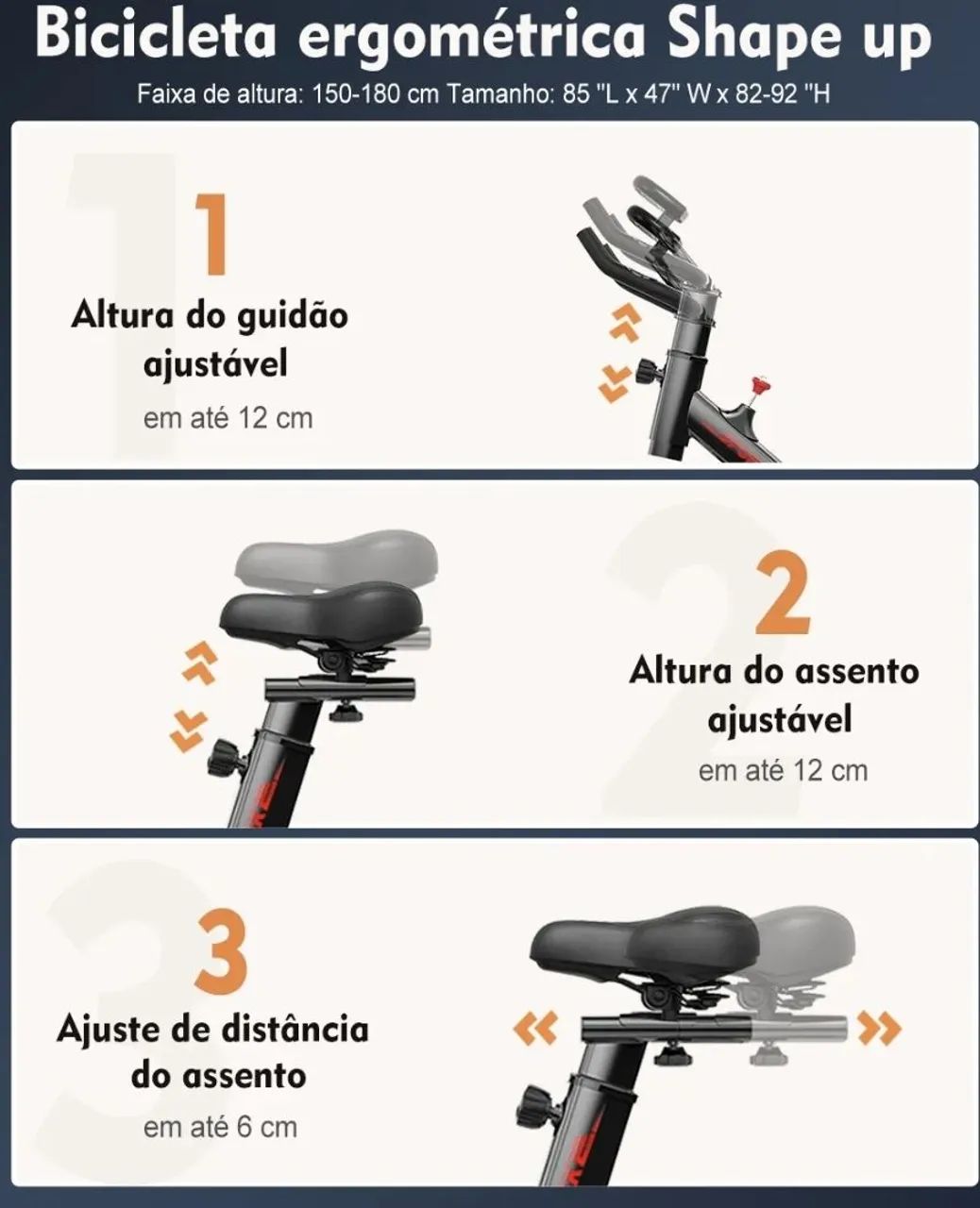 Bicicleta spinning ergometrica emagrecer academia promoção  - Foto 6