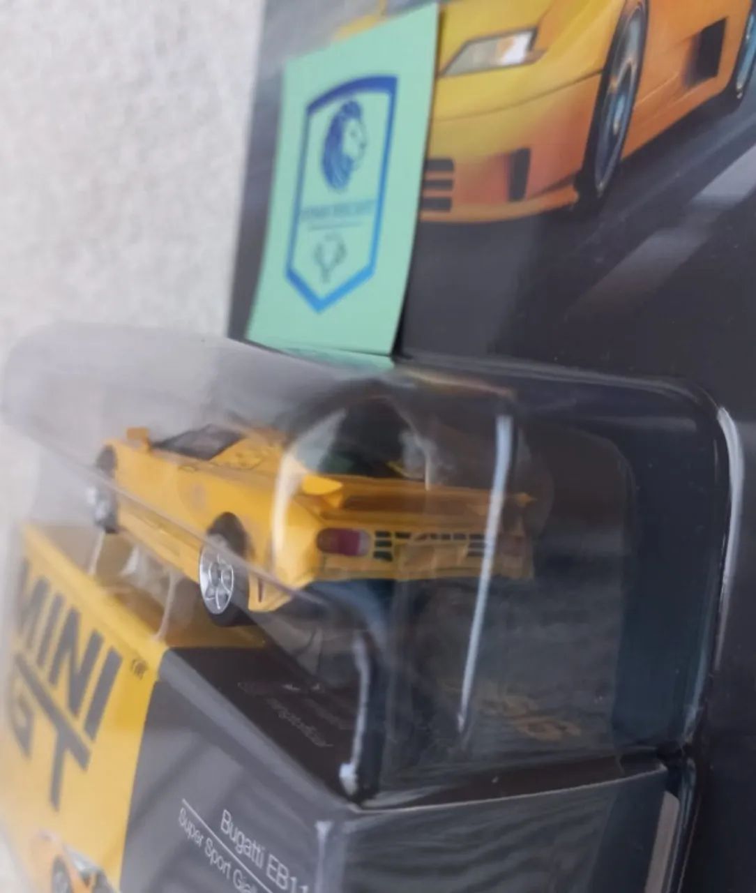 Bugatti EB 110 - Super Sport Giallo - #866 - Mini GT - Foto 5