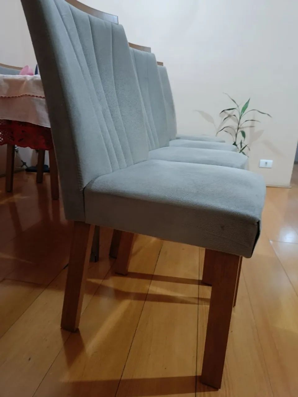 Cadeiras Estofadas , 6 cadeiras - Foto 4