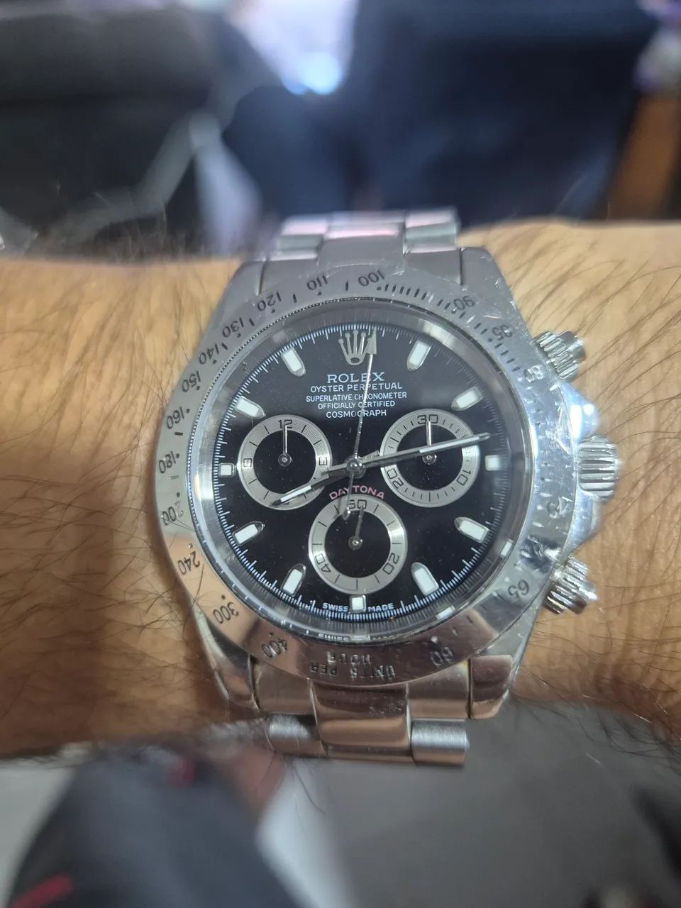 Relógio DAYTONA COSMOGRAPH AUTOMÁTICO  116520  -  FUNCIONANDO PERFEITAMENTE - Foto 2