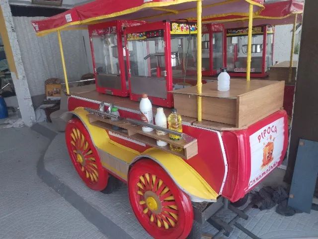 Carrinho de pipoca - Foto 2