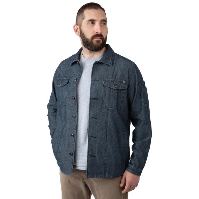 Jaqueta / Sobrecamisa em Sarja Denim Field & Stream 3XL (Importada) - Foto 2