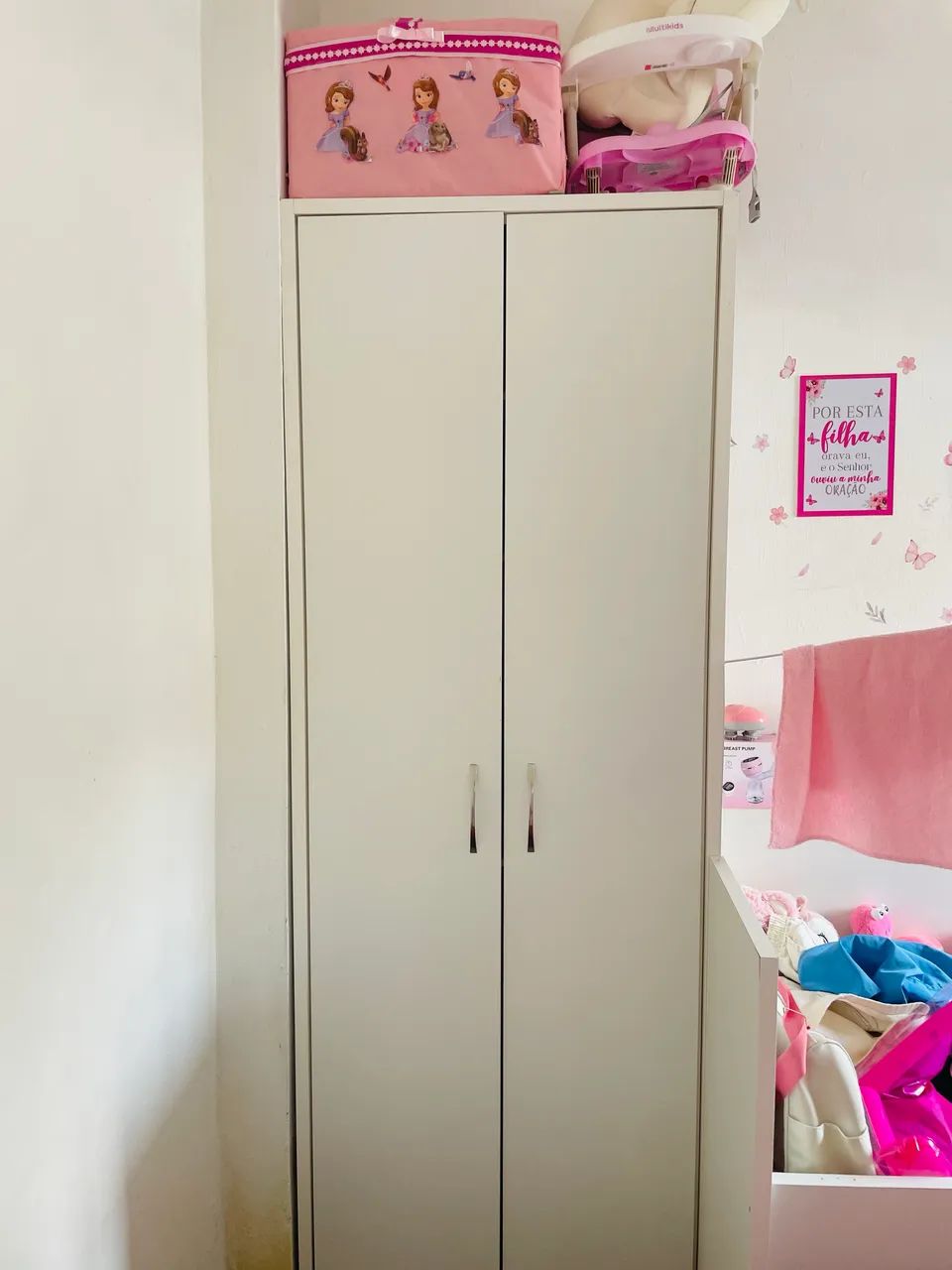 berço com guarda roupa de cômoda  - Foto 2