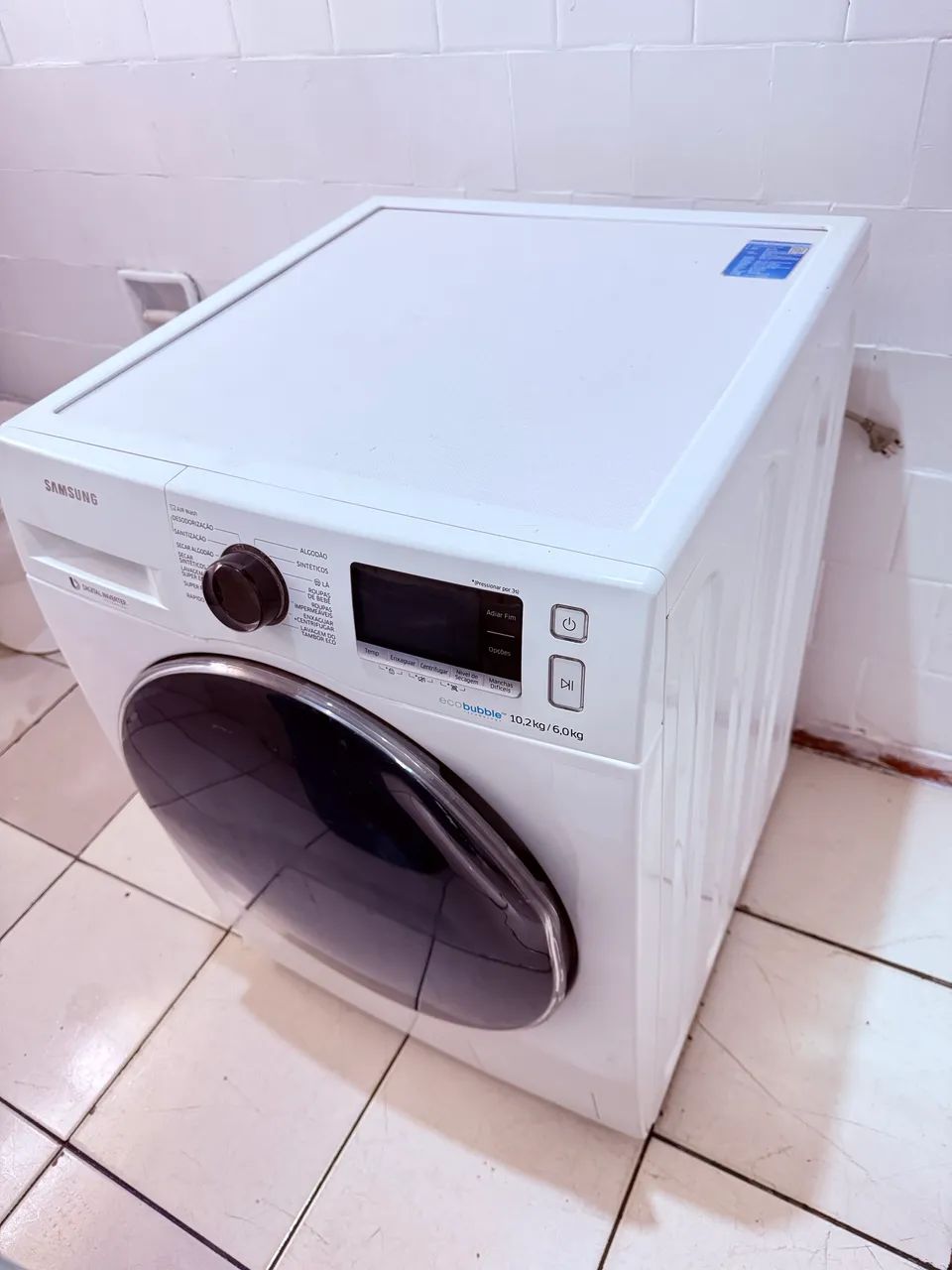 Lava e Seca 10kg Samsung FUNCIONANDO PERFEITAMENTE  - Foto 2