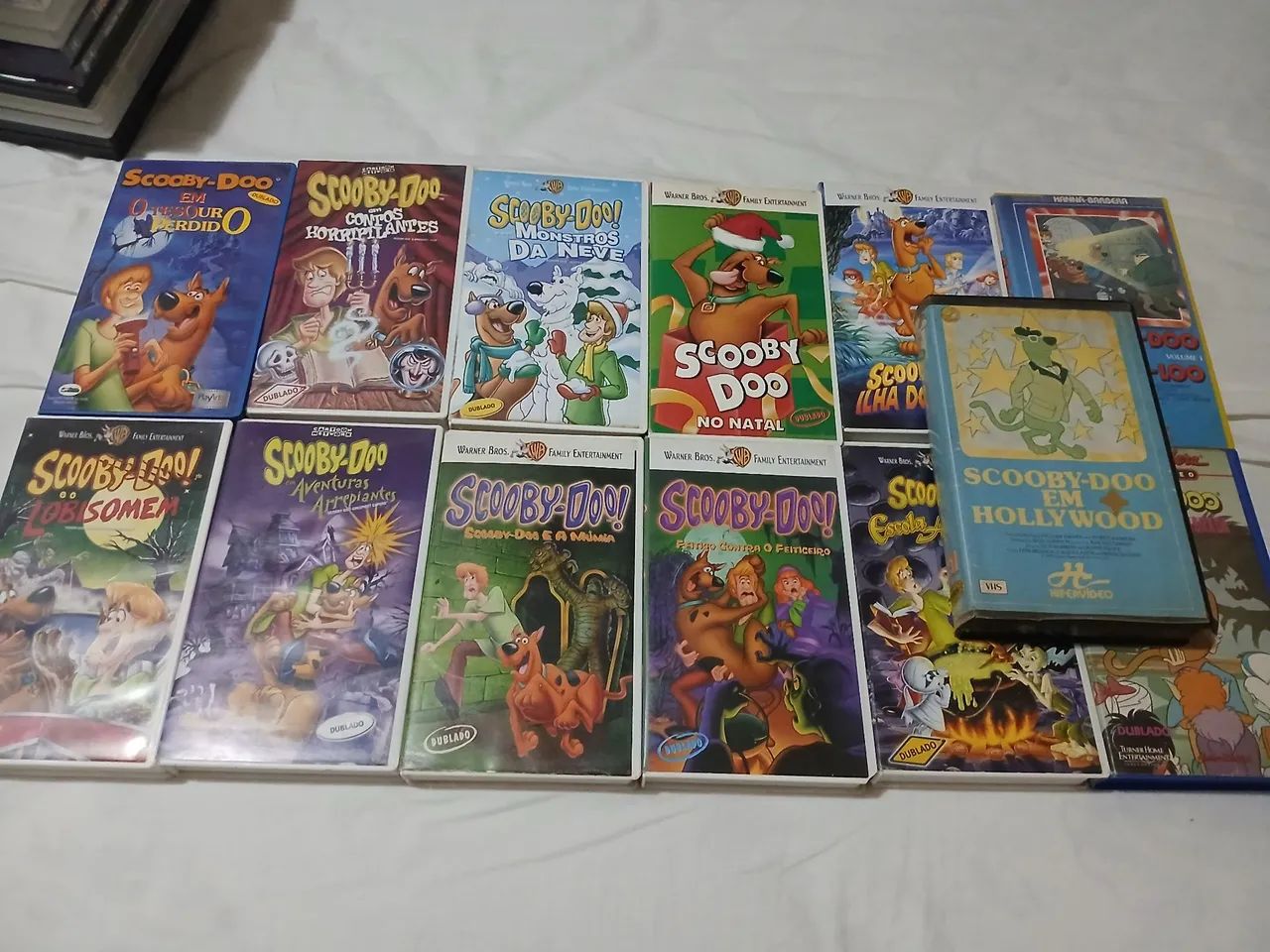 NAO VENDO SEPARADO Vhs lote coleçao scooby doo