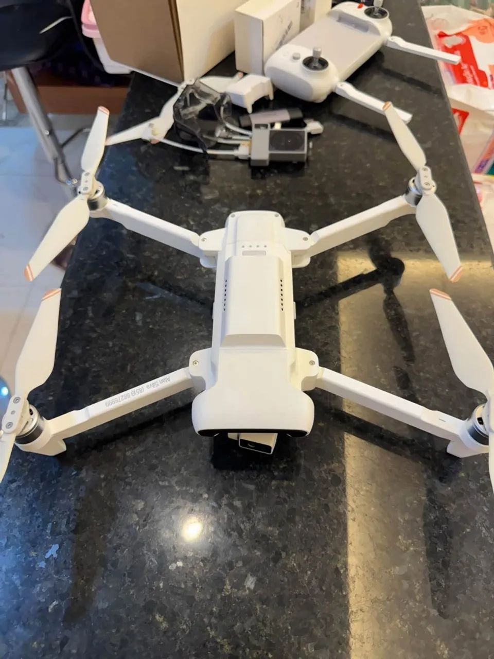 Drone Fimi X8 TeleMax completo com bolsa, módulo 4g e dispenser para cargas - Foto 4